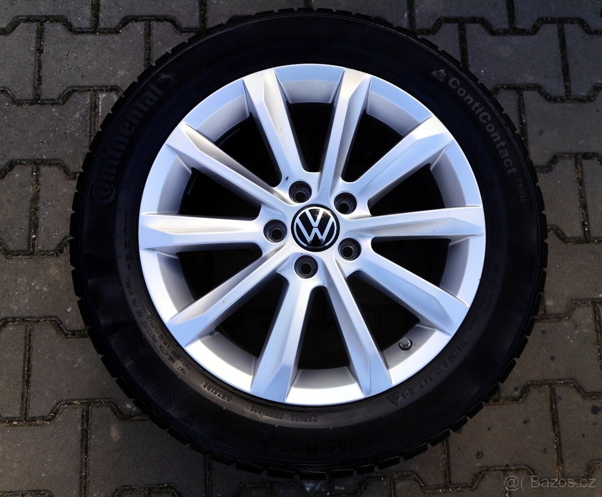 Alu kola originál Volkswagen Passat B8 5x112 R17 Helsinki - 3