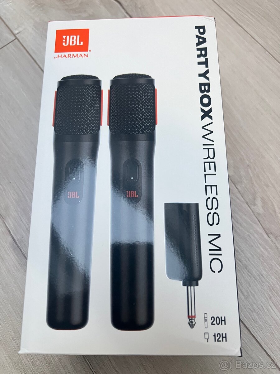 Bezdrátové mikrofony JBL Partybox NOVĚ - 3