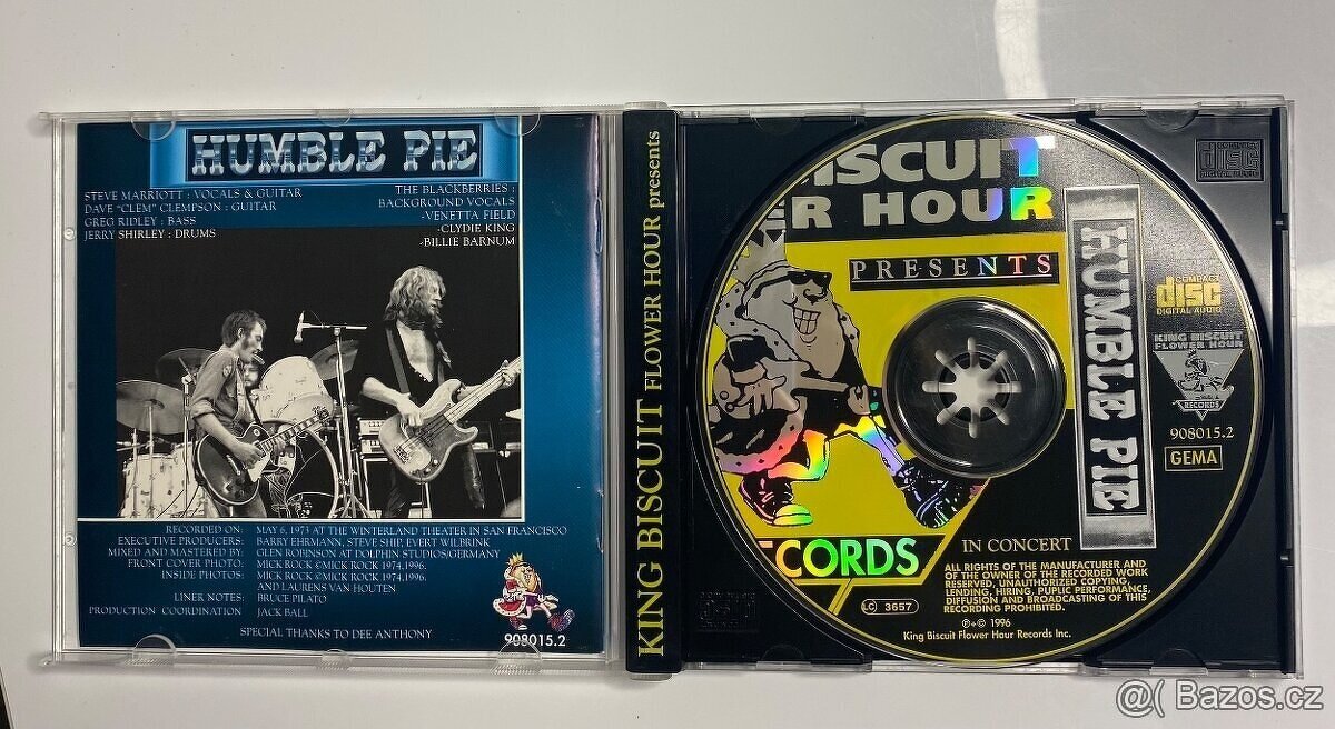 CD Humble Pie - In Concert - 3