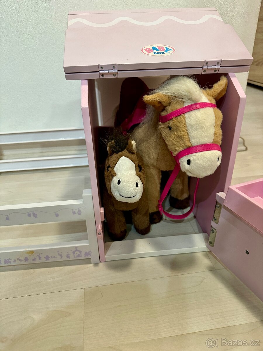 Stáj baby born s koníky - 3