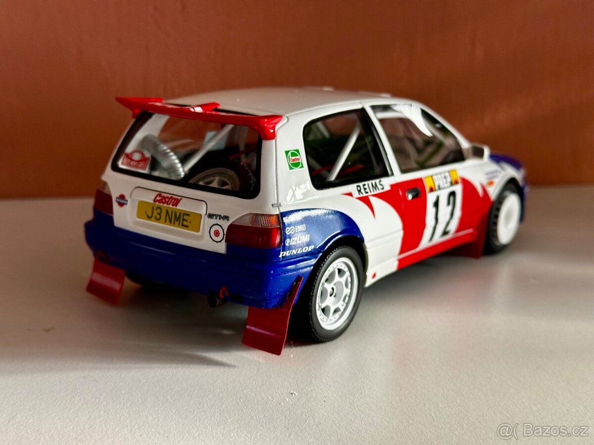 Nissan Sunny GTi-R - T. Mäkinen - rally Monte Carlo 1992 - 3