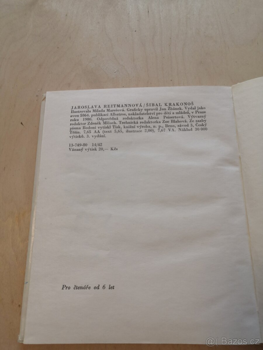 Jaroslava Reitmannová: ŠIBAL KRAKONOŠ (1980) - 3