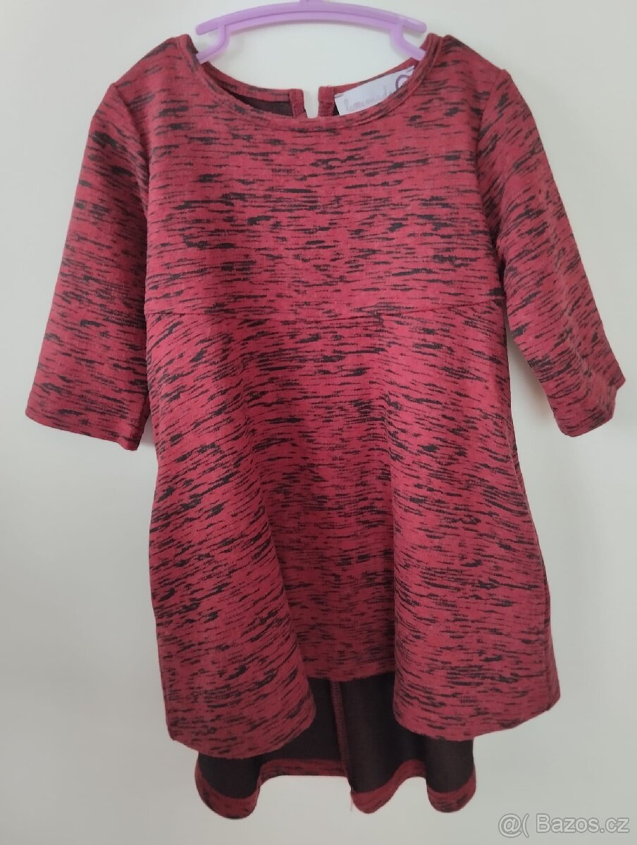 Dámské a dívčí šaty Burgundy&Black, vel. 38/40 + 92/98 - 3