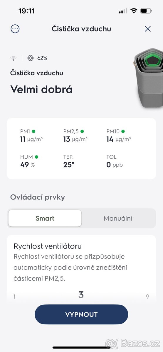 Čistička vzduchu Electrolux Pure A9 - 3