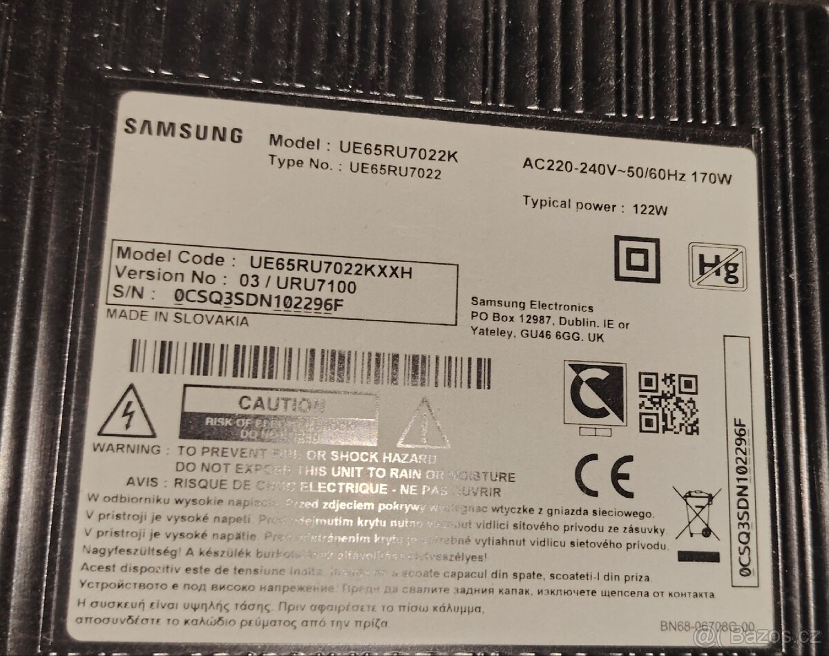 Televize samsung - 3