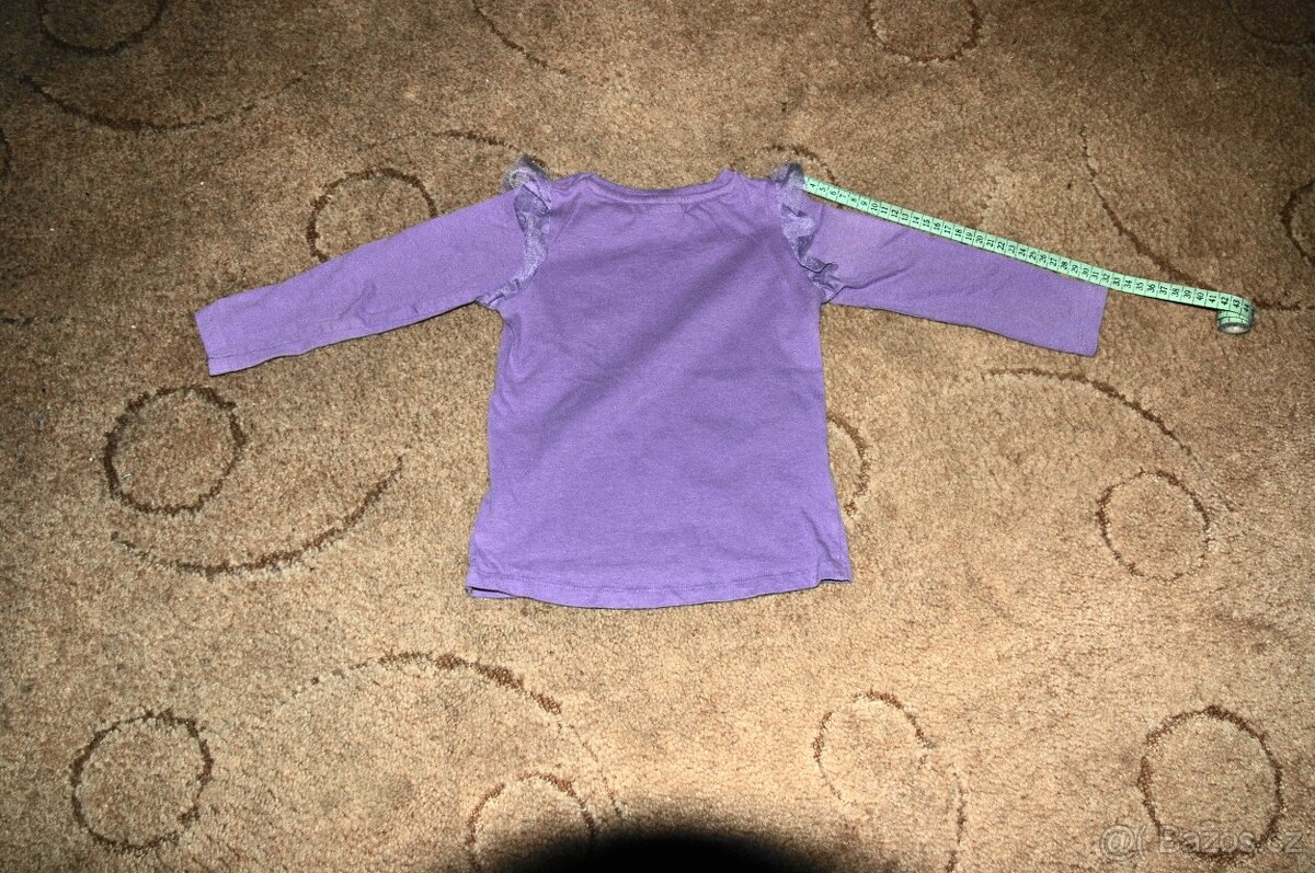 DÍVČÍ MIKINA S VOLÁNKY - 3