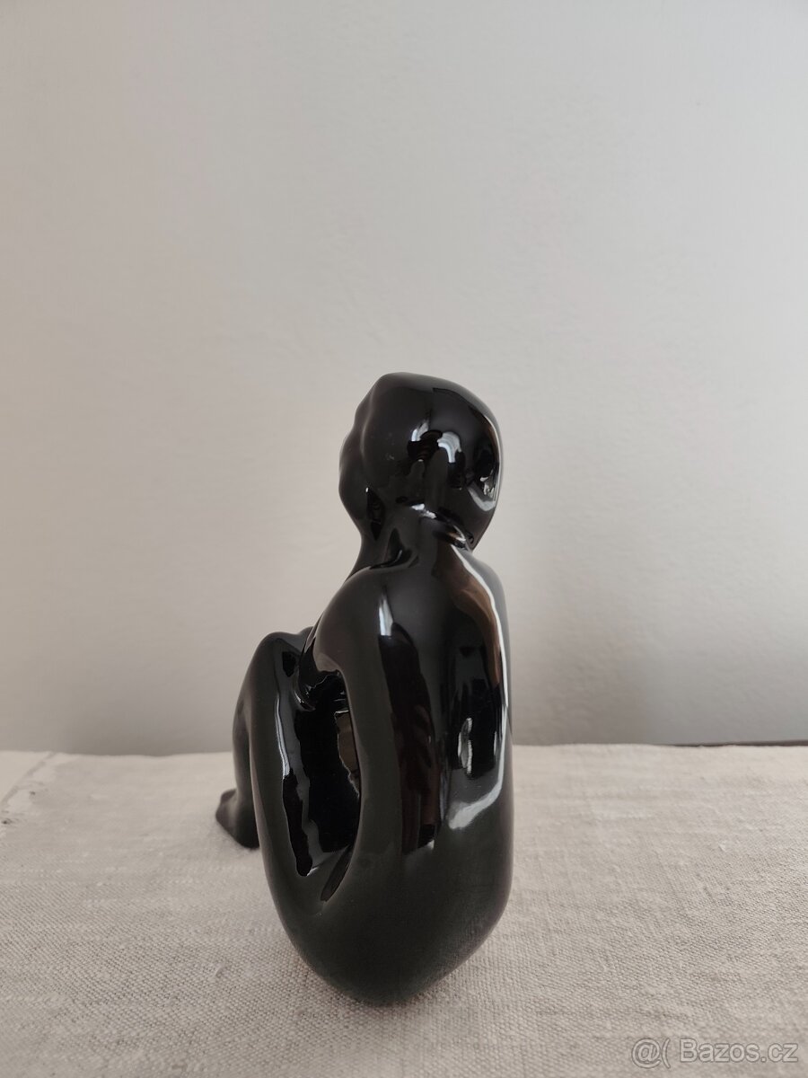 Akt žena Brusel keramická soška - 3