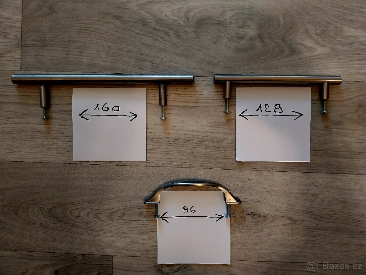 Kovové nábytkové úchytky. - 3