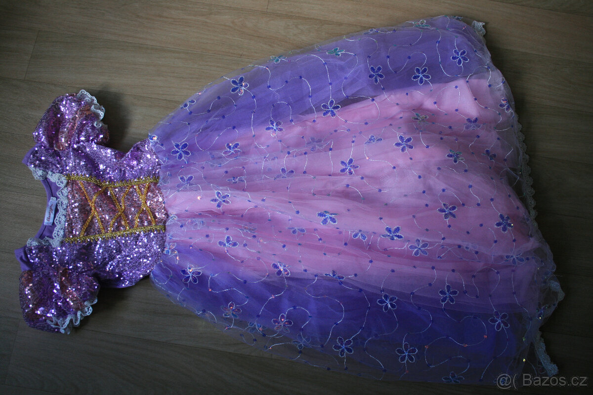 Šaty pro princeznu - růžové - 3