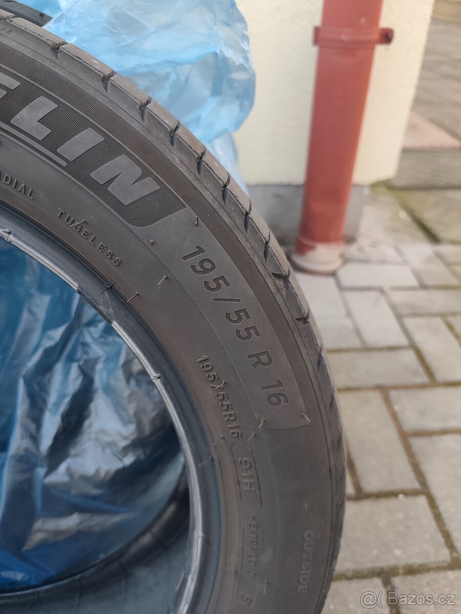 Prodám letní Michelin e primacy 195/55/16 - 3