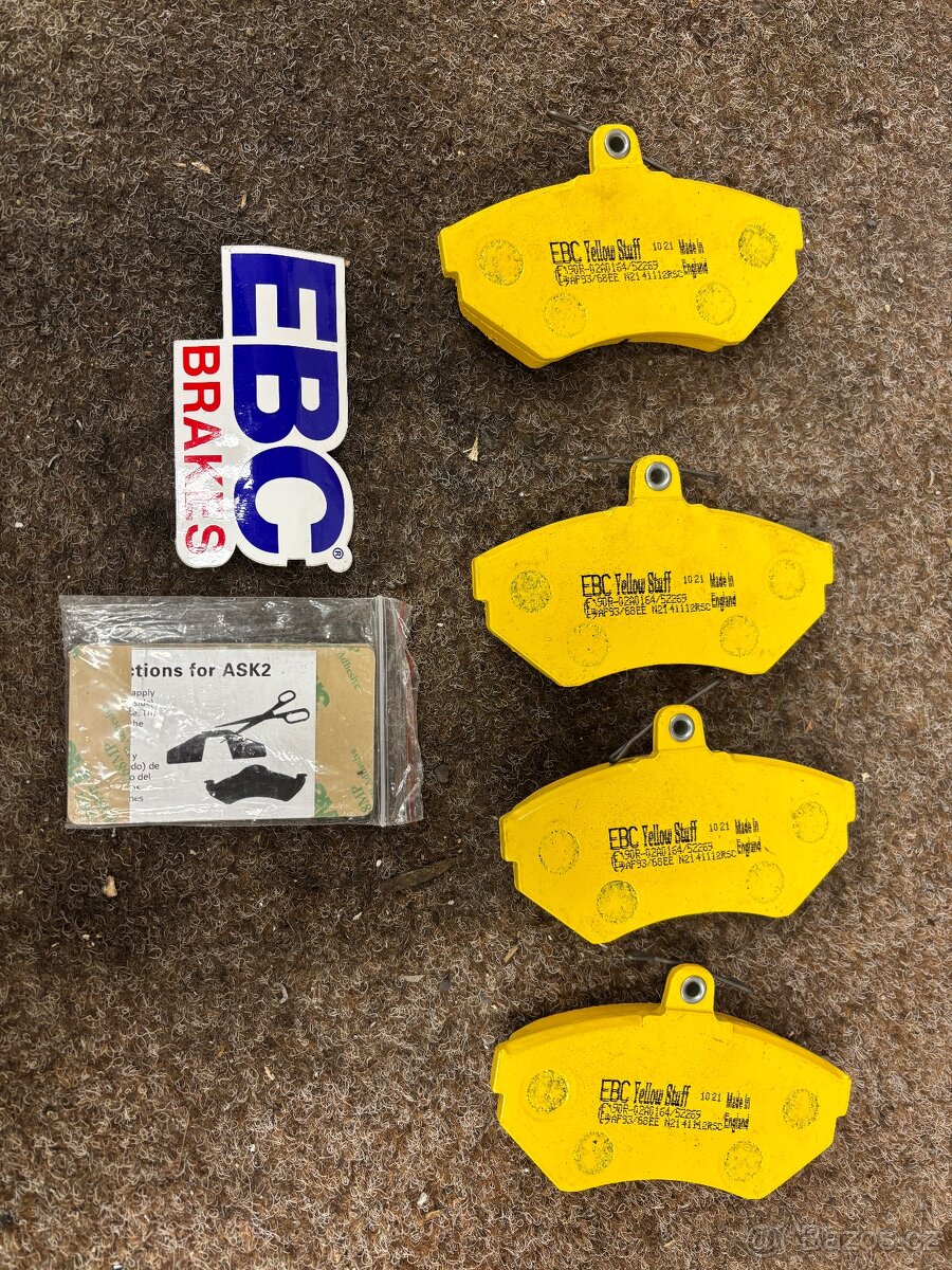 Přední destičky EBC - 3