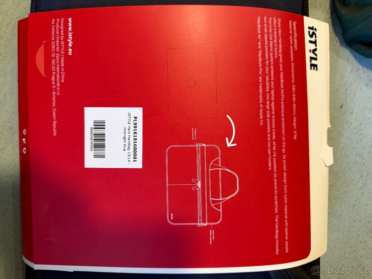 Brašna na MacBook nabo notebook 13”14” - 3