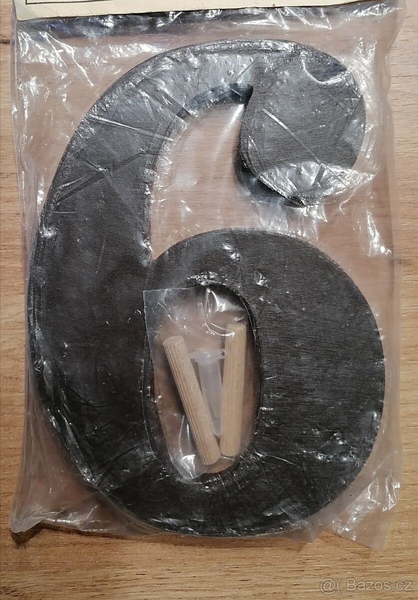Dřevěná čísla - 3
