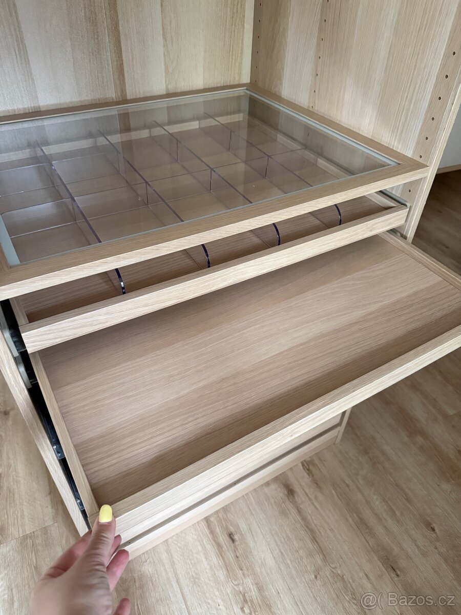 Pax IKEA šatní skříň hnědá - 3