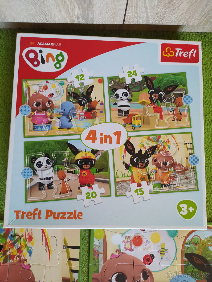 puzzle 3+ Bing,Pepina,Paw Patrol - 3