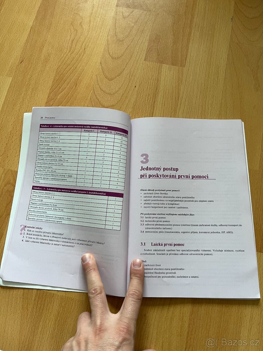 Učebnice - První pomoc I Pro studenty zdravotnických oborů - 3