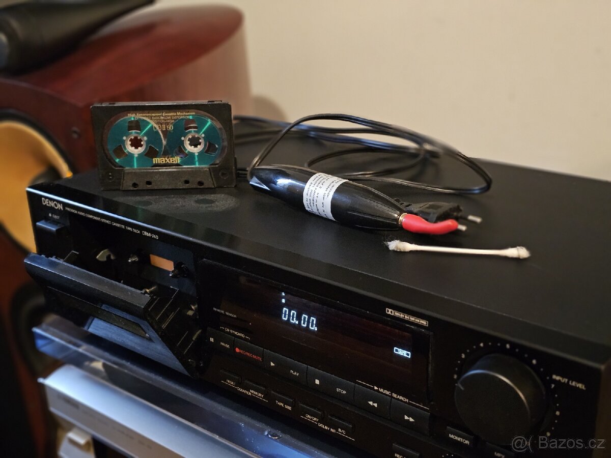 3Head magnetofon Denon DRA740 top stav - 3
