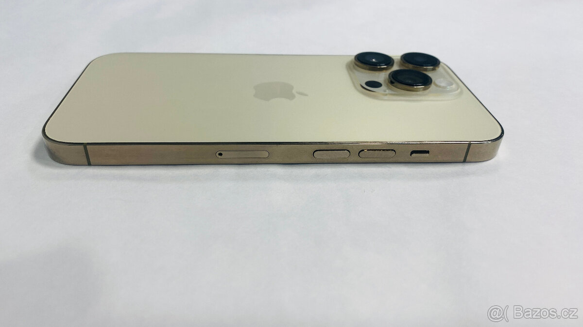 APPLE IPHONE 14 PRO 256 GB ZLATÝ,12 MĚS.ZÁRUKA,VELMI HEZKÝ - 3