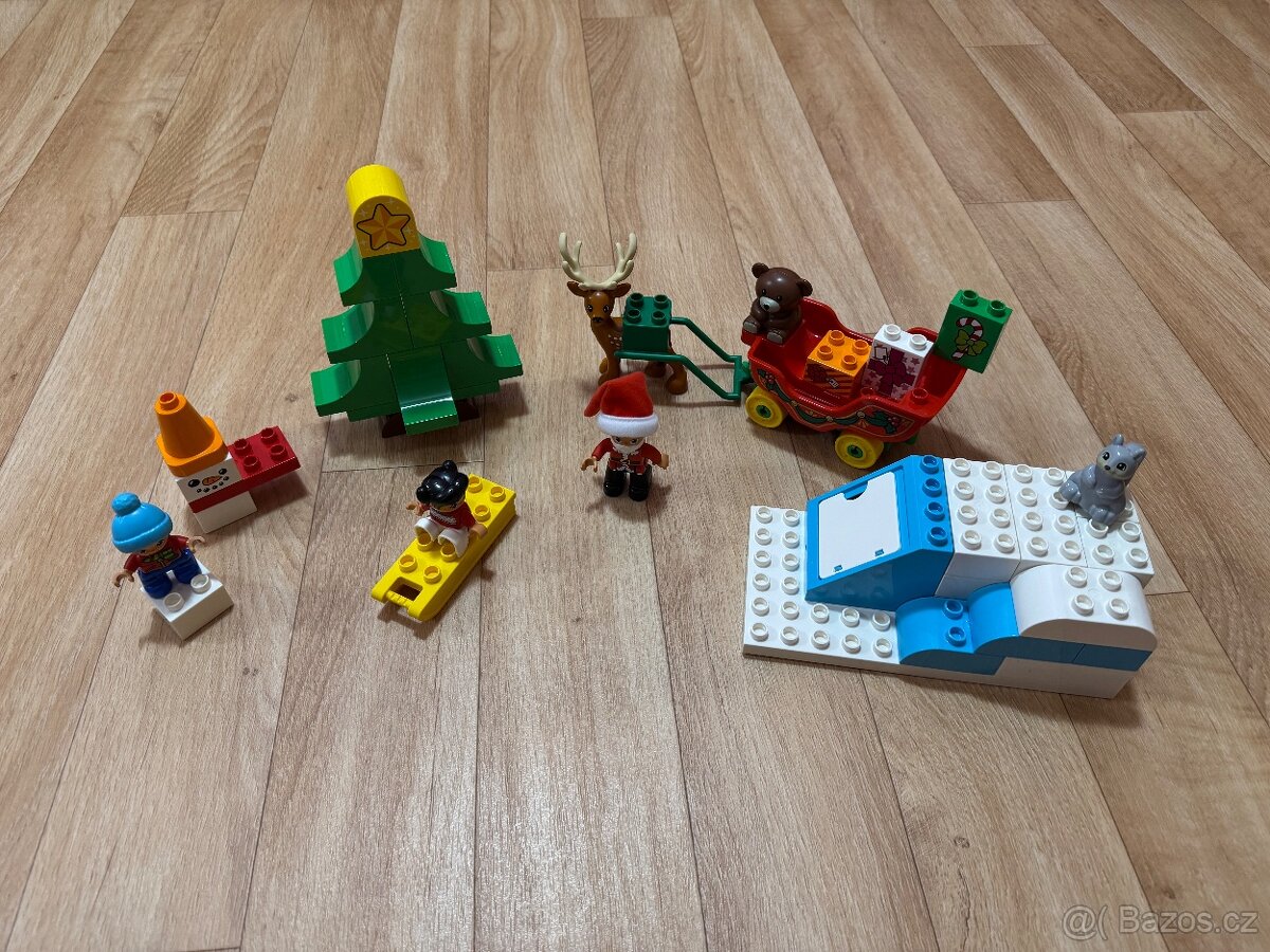 Lego DUPLO – Kompletní set Vánoční Santa TOP STAV - 3
