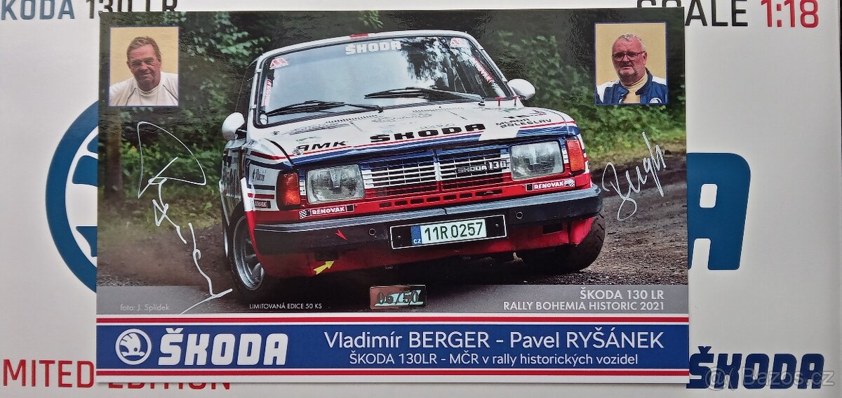 NE ABREX 1:18 RALLY BOHEMIA 2021 LIMITKA 50 KS - 3