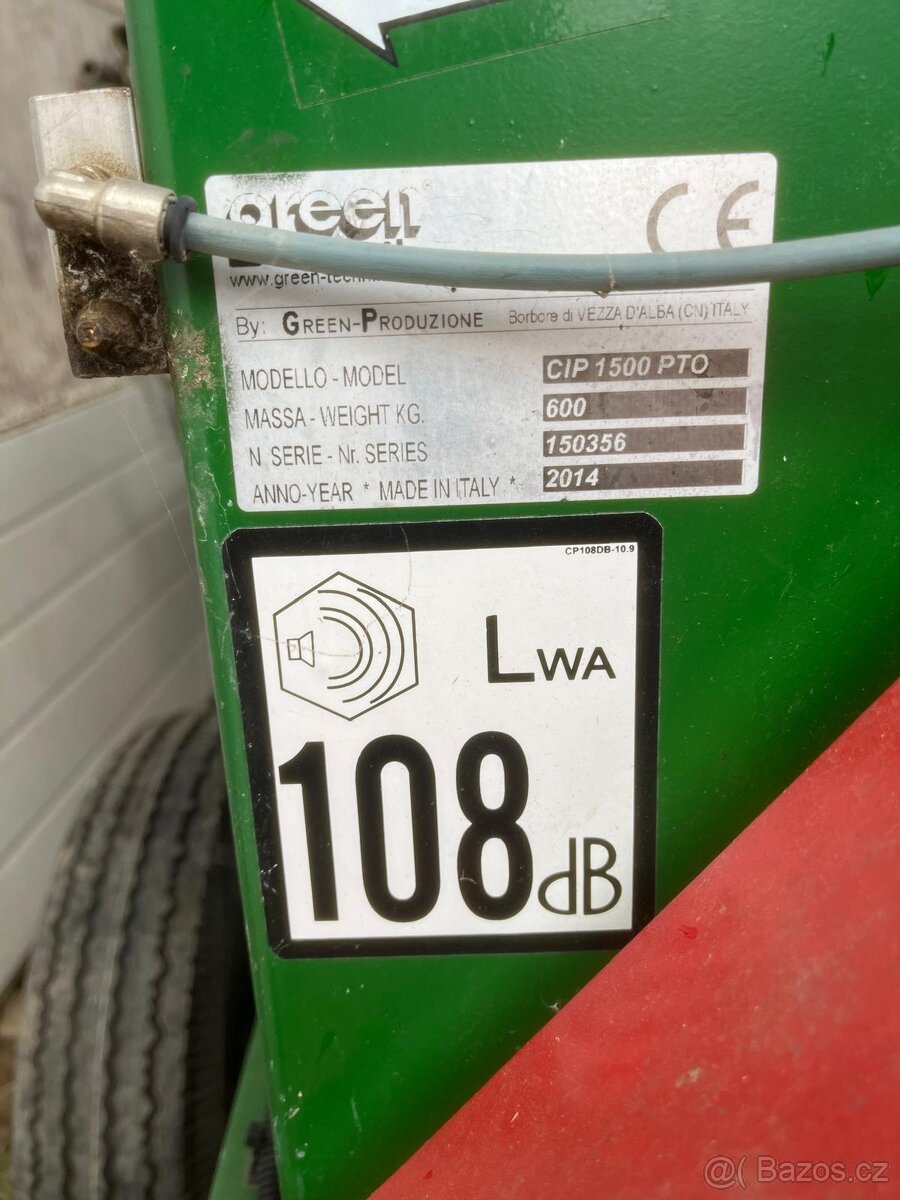 štěpkovač cip1500 - 3