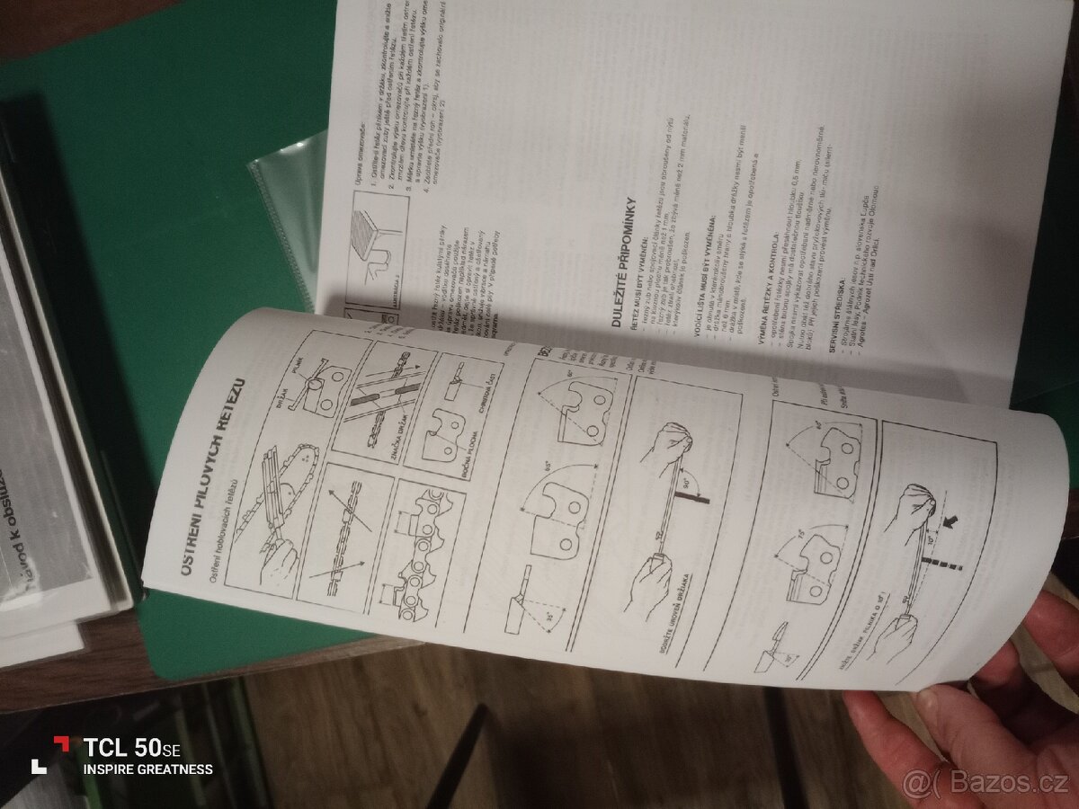 Husqvarna 266. Katalog, dílenská, návod. - 3