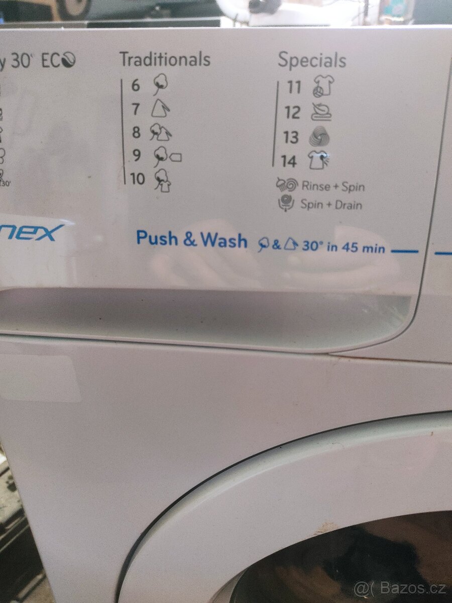 automatická pračka Indesit, kapacita 6kg,A+++ - 3
