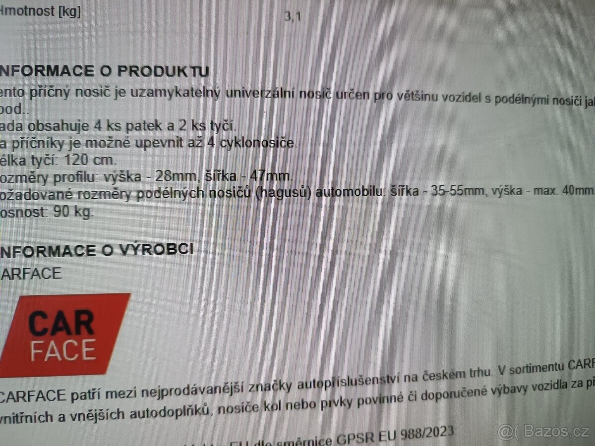 Příčníky na auto - 3