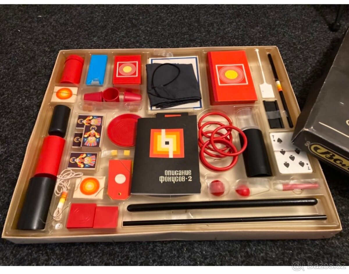 Retro kouzelnická sada - - 3