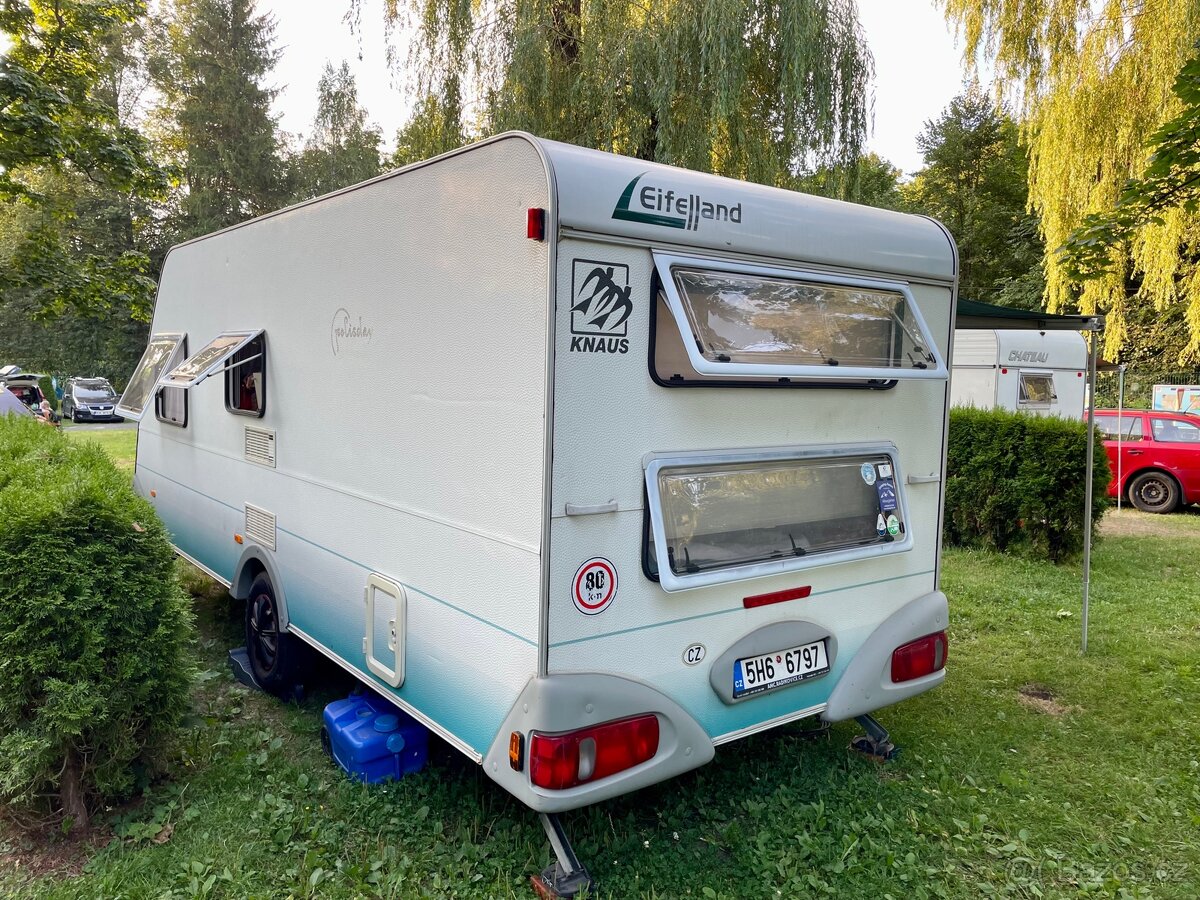 Karavan Knaus Eifelland 500 palandy, markýza, stan - 3