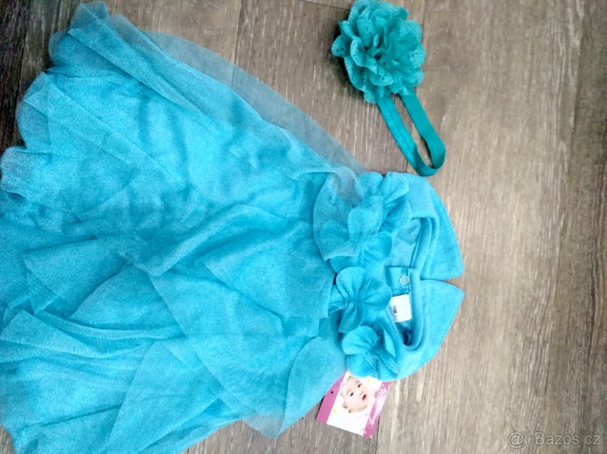 Šaty s celenkou 12m. - 3