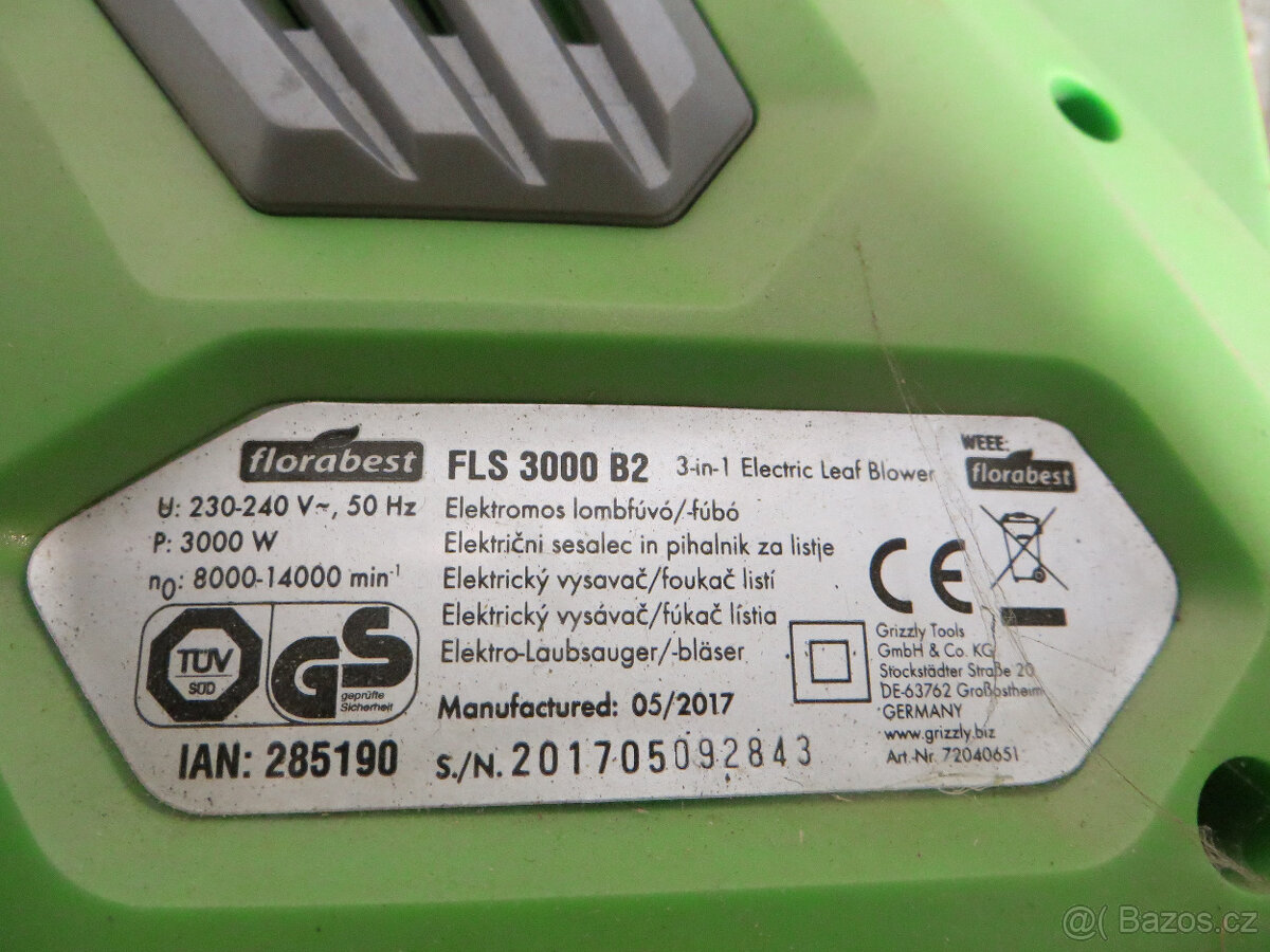 Vysavač + foukač listí - 3