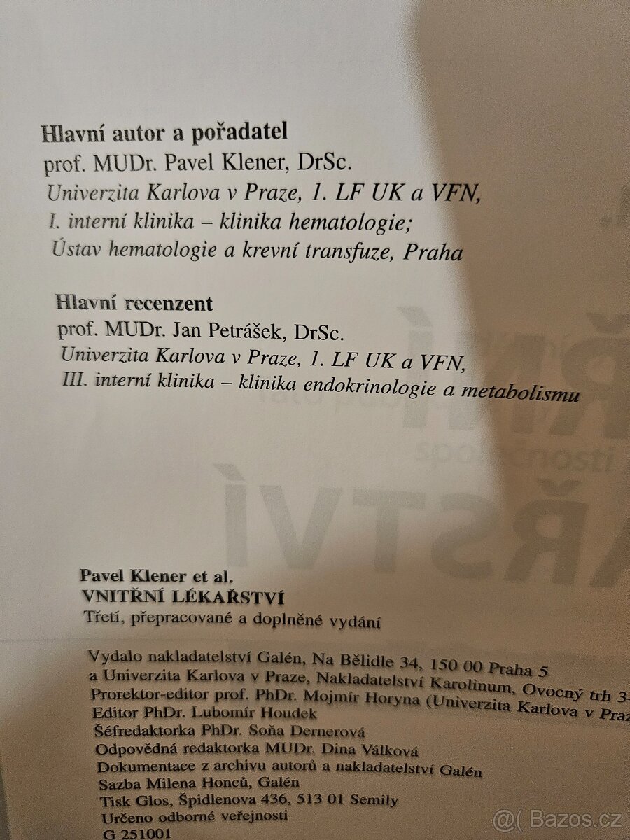 Vnitřní lékařství - 3