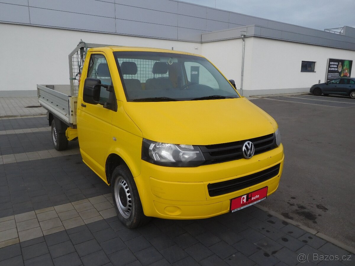 Volkswagen Transporter 2.0 TDi Valník, 75 kW, Klima, DPH - 3