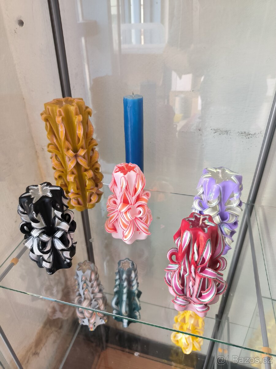 Vánoční Svíčky ruční práce - 3