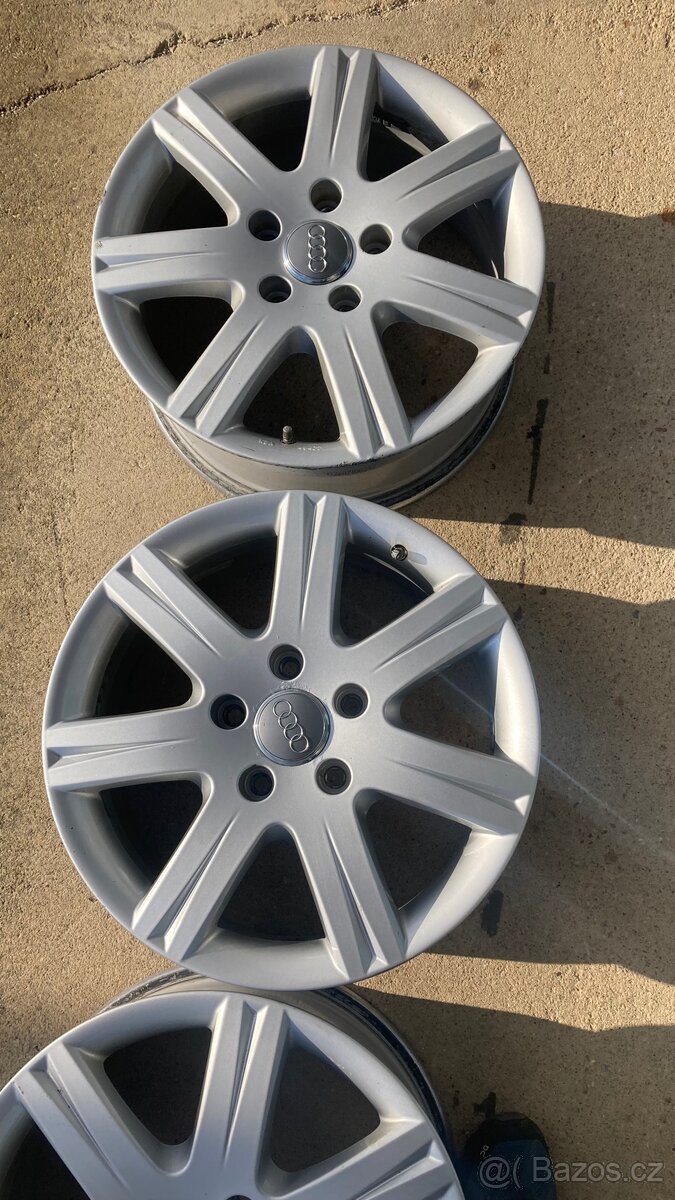Originální alu kola Audi 7,5Jx18H2 ET53 – 4 kusy - 3