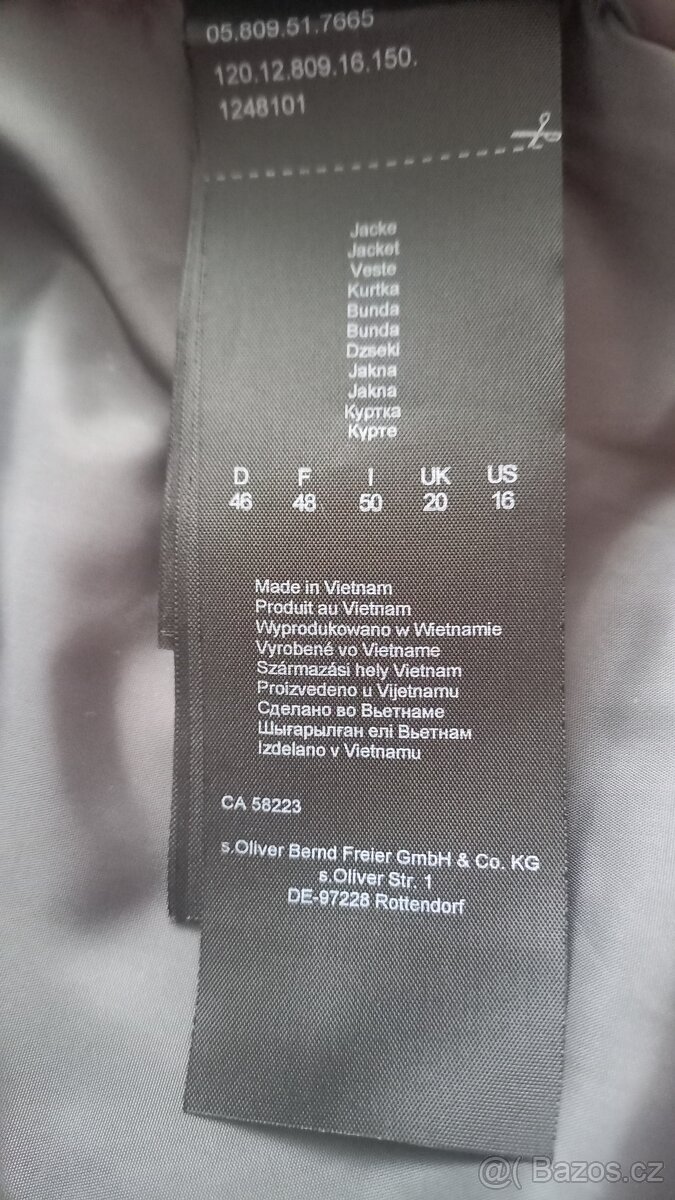 Bunda dámská S.Oliver péřová - 3