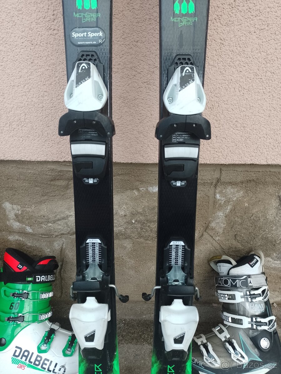 Juniorské lyže HEAD MONSTER 137cm - 3