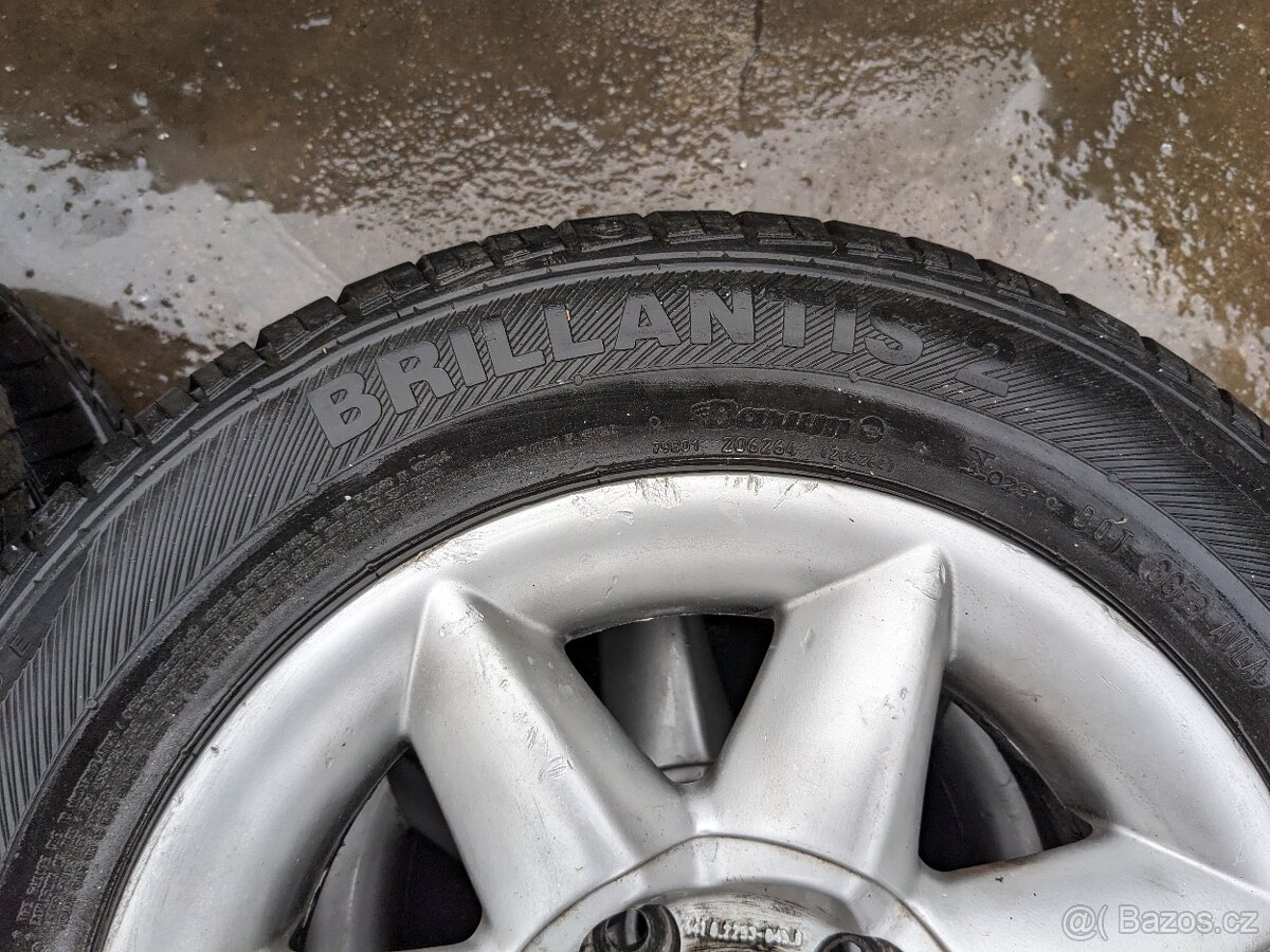 Alu disky + pneu 165/70 r13 Škoda Felicia Barum Brillantis - 3