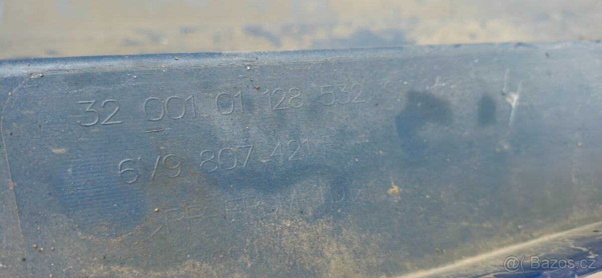 Zadni naraznik fabia 3 combi facelift - 3