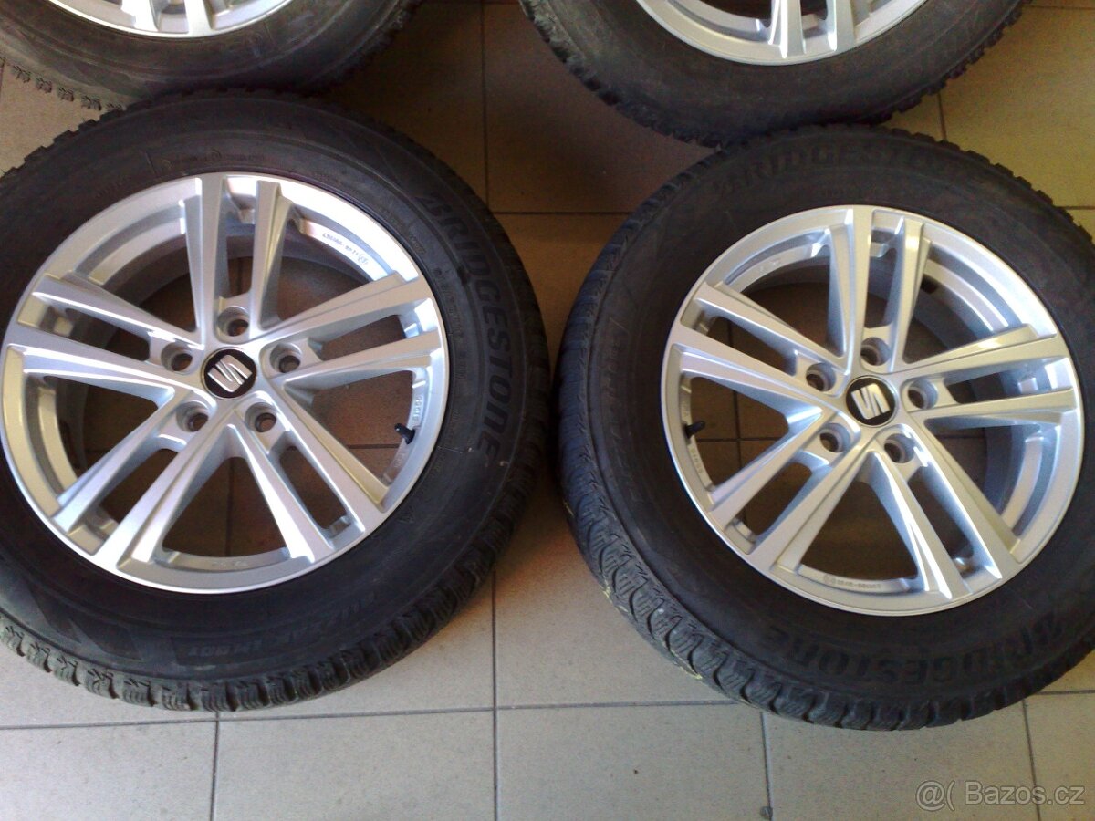 alu kola seat 5x112 r16 original seat ateca,skoda 215/60/16 - 3