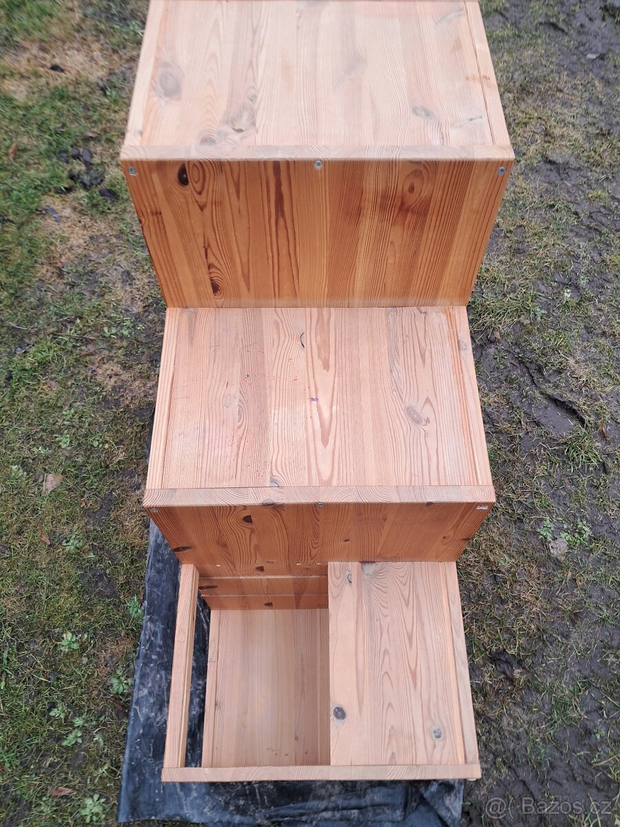 Ikea rám Trofast borovice schody - 3