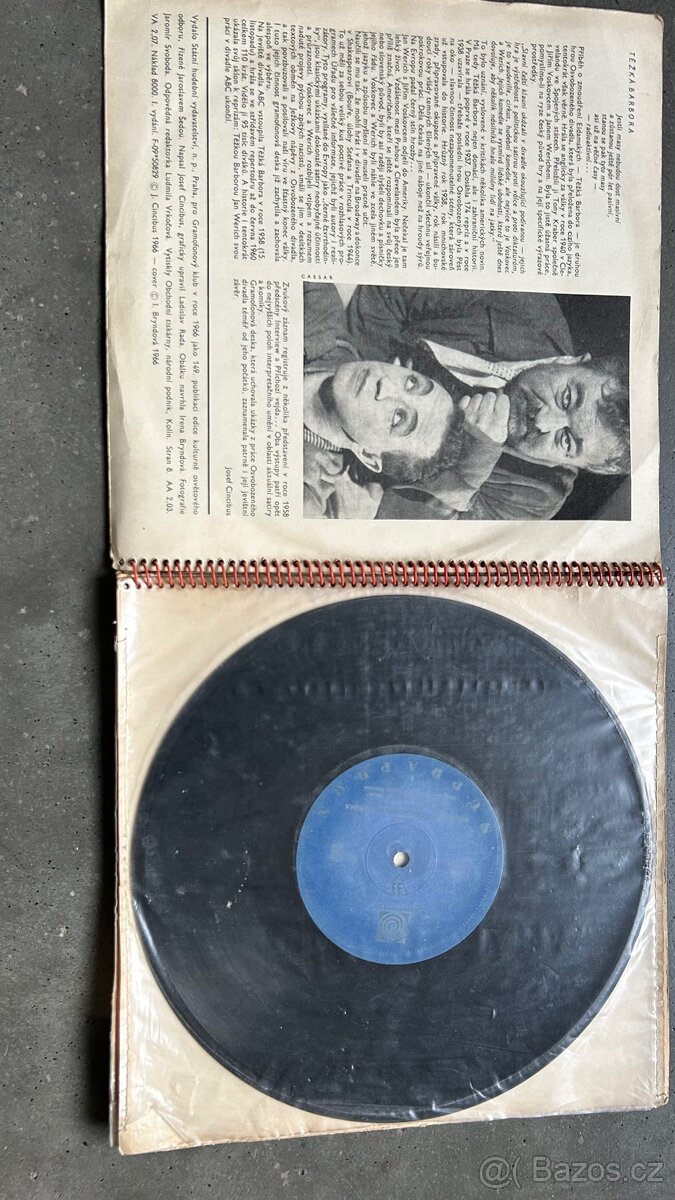 Voskovec Werich osvobozené divadlo 3LP - 3