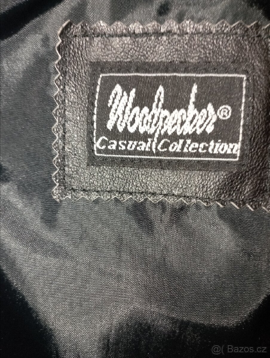 Dámská kožená bunda vel 46 - 3