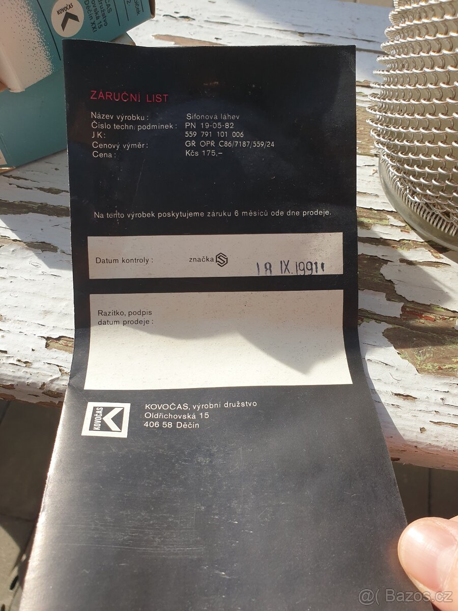 ORIGINAL sifonová láhev - 3