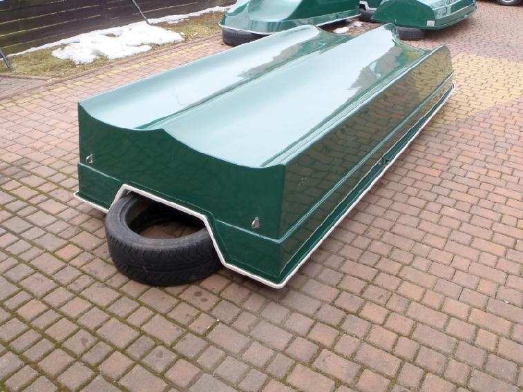 Rybářský člun, loď, veslice Ka 370 - 3