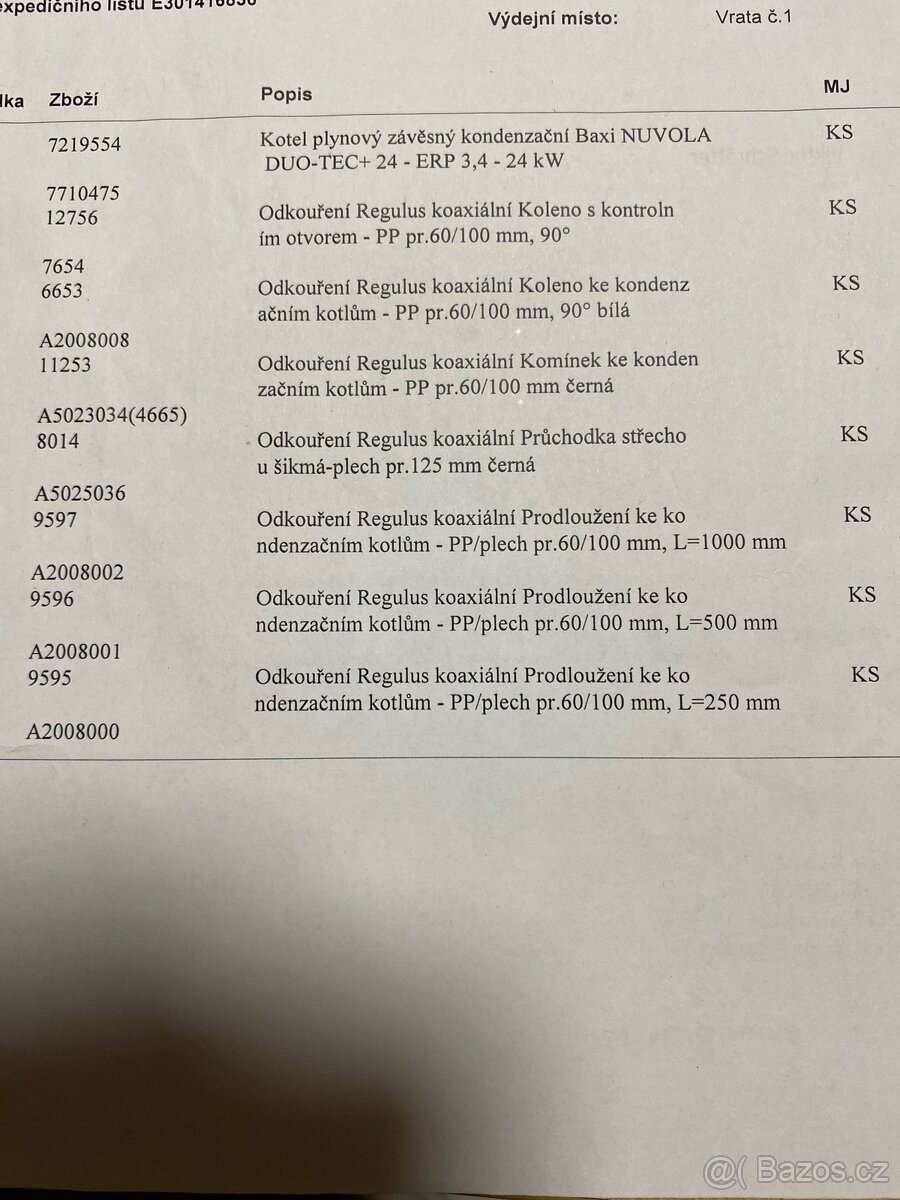 Plynový závěsný kondenzační kotel Baxi - 3