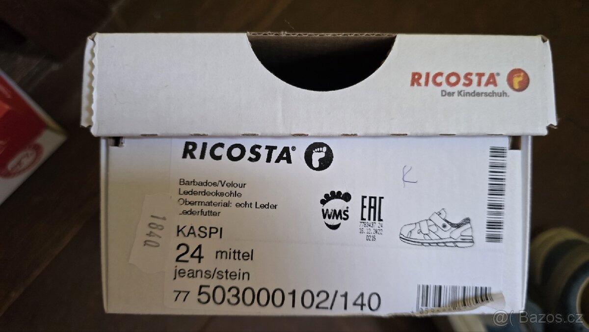 RICOSTA KASPI 3000102 170 Dětské sandály vel.24 - 3