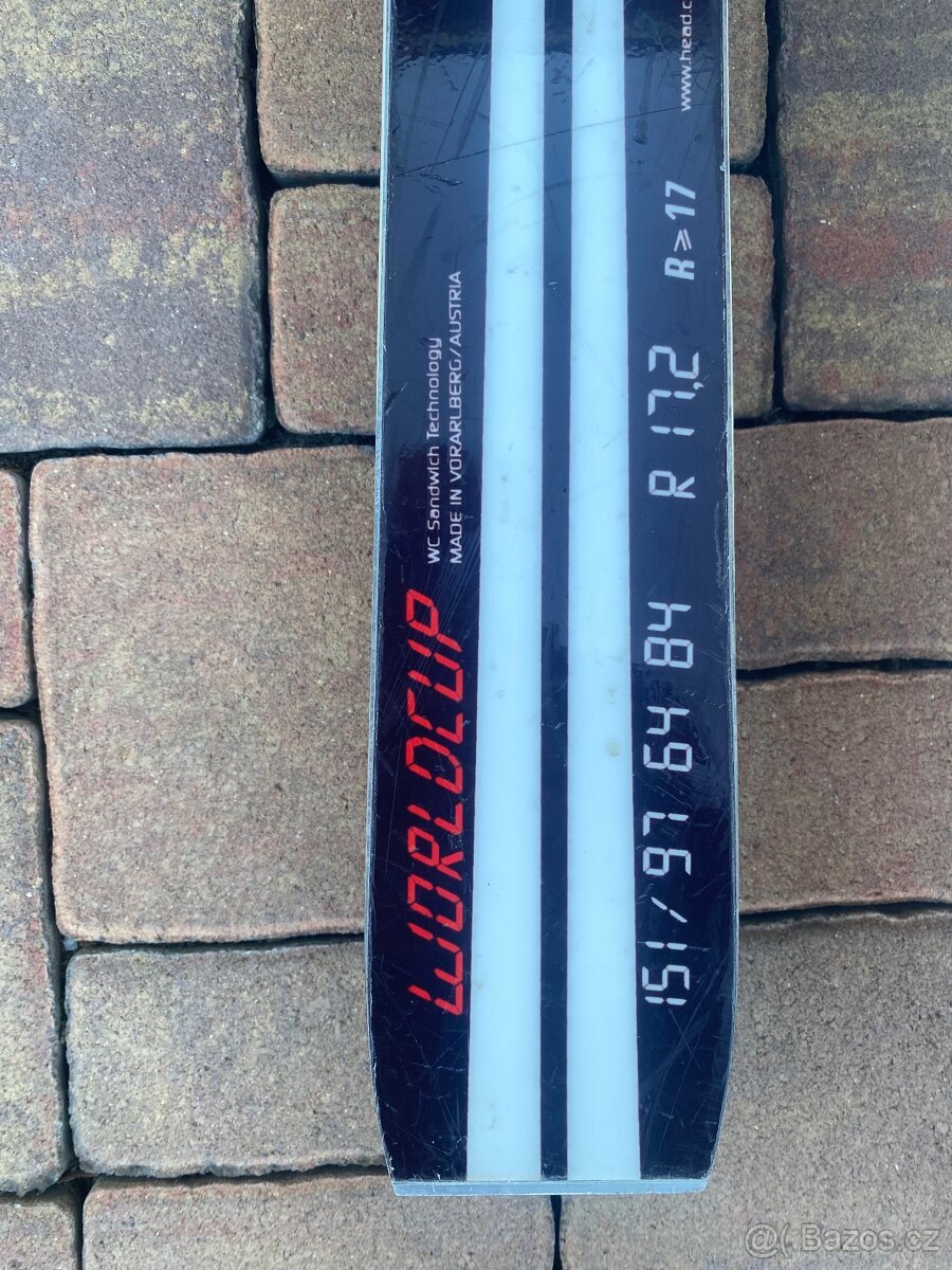 Juniorské závodní lyže HEAD - 151 cm - 3