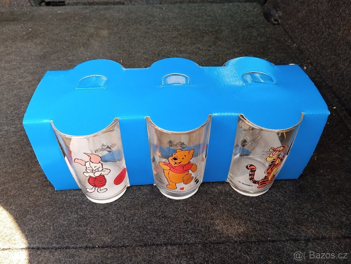 Retro skleničky Disney - 3